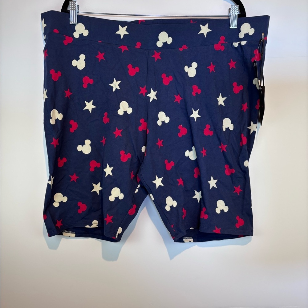Torrid x Disney Mickey Stars Navy Bike Shorts – Size 4X (26) – NWT
